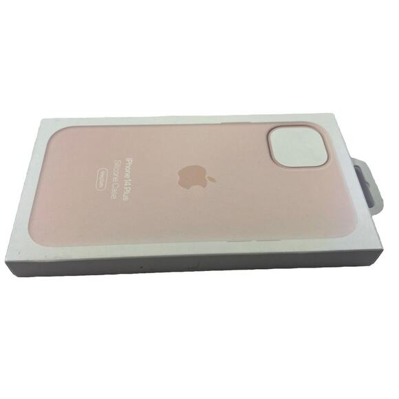 iPhone 14 Plus Apple Silicone Case-MagSafe-Chalk Pink-New-Genuine. - Picture 5 of 5